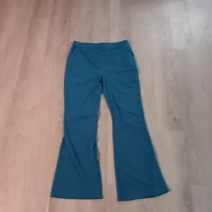 Women's Teal Flared Pants